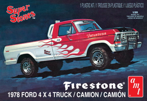 1/25 - 1978 Ford Pickup - Firestone Super Stones - AMT
