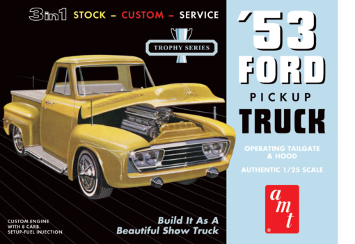1/25 - 1953 Ford Pickup - AMT