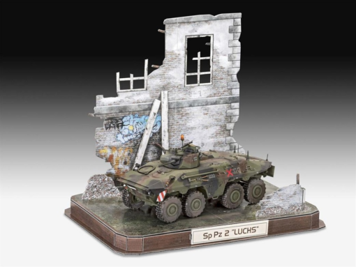 1/35 - SpPz 2 Luchs + 3D puzzle Diorama - Revell - Image 2